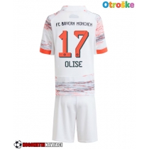 Otroške Nogometnih dresov Bayern Munich Michael Olise #17 Gostujoči 2025-26 Kratki rokavi (+ hlače)